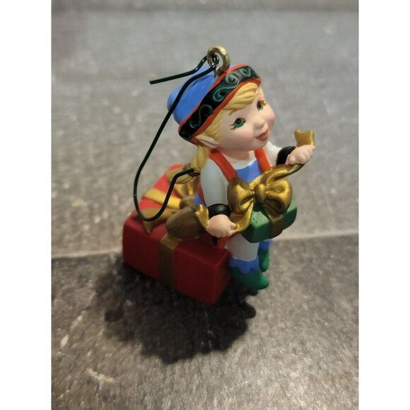 Palmer 2002 curious the elf ornament Xmas Decor gifts - Picture 2 of 4